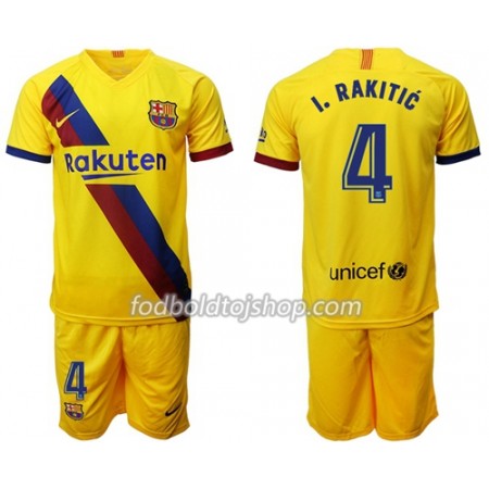 FC Barcelona Ivan Rakitic 4 Børn Udebane Fodboldsæt 2019-20 S/S (+ Korte bukser)